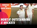 Anrich Nortje Outstanding 5 Wickets | Pakistan vs South Africa | 2nd Test Day 2 | ME2E