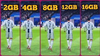 FIFA 19 Ram Comparison 2GB VS 4GB VS 8GB VS 12GB VS 16GB screenshot 5