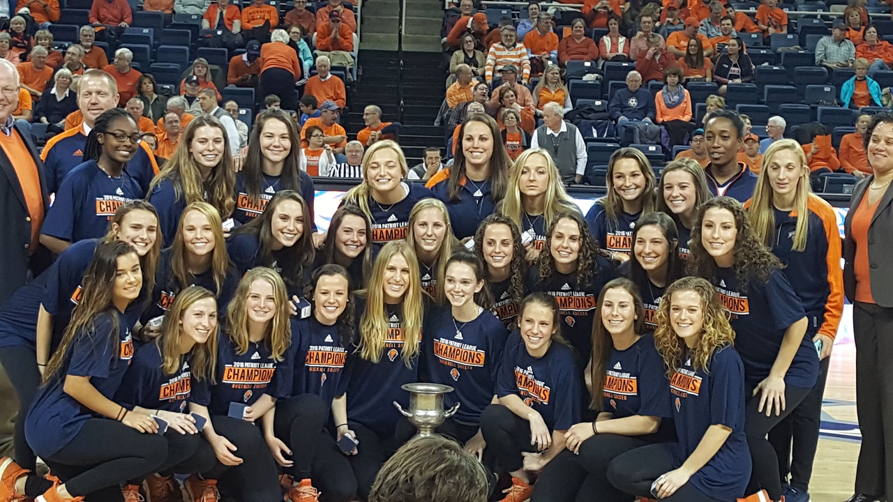 Bucknell Women's Soccer Championship Ring Ceremony YouTube