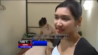 Masker spirulina masuk berita net tv