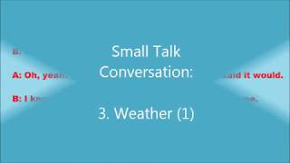 Small Talk: 3. Weather (1)