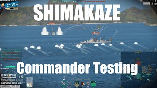 Highlight: Shimakaze Commander Testing