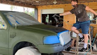 I Raptor Lined My ENTIRE Truck Olive Green (2006 Ford F150)