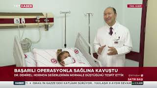 Tiroit Bezleri Göğüs Kafesine Inen Hasta Sağlığına Kavuştu.