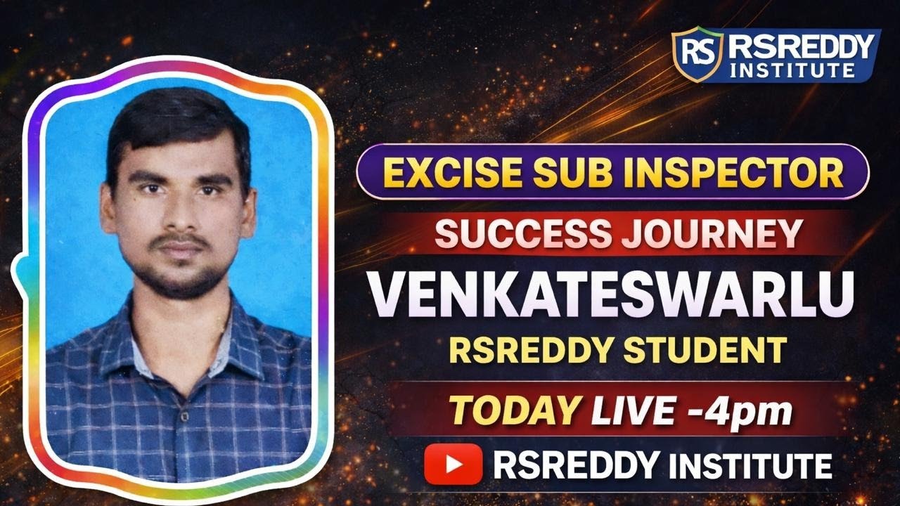 APPSC 2026 ONE CLEAR PATH TO SUCCESS -EX SI VENKATESH