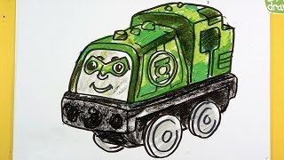 Dc Super Friends How To Draw Gator As Green Lantern