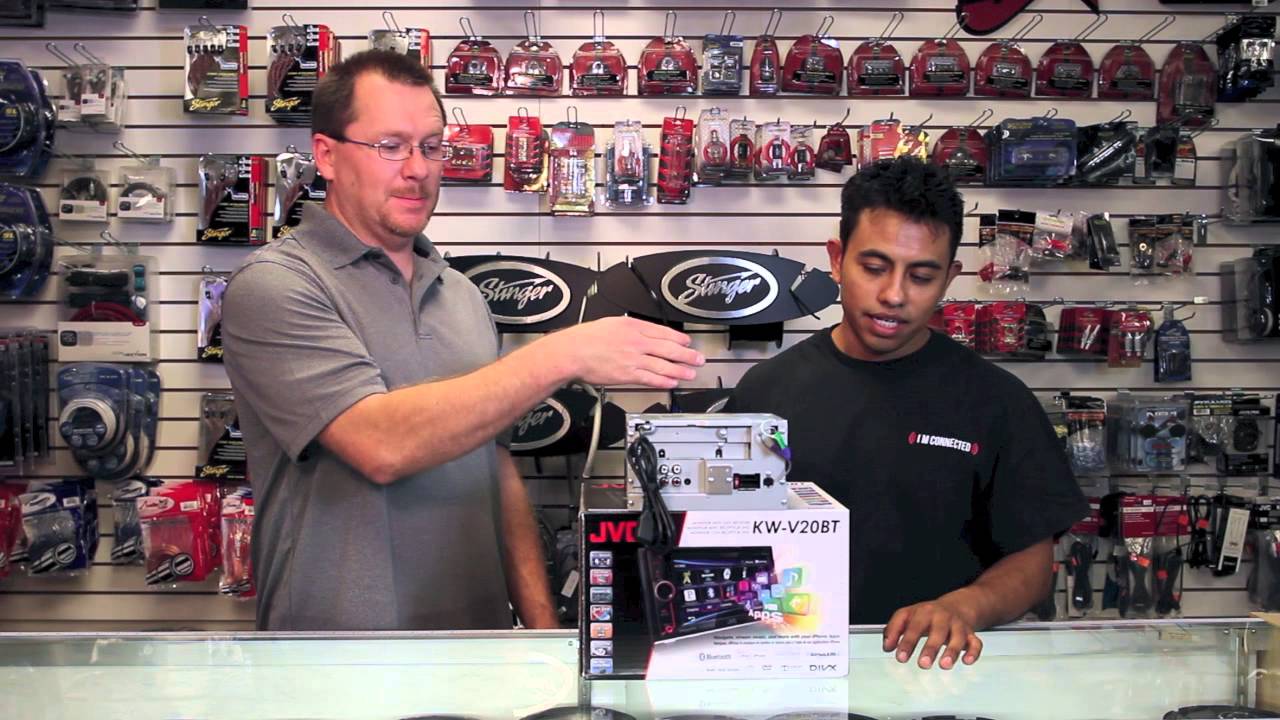 jvc KW V20BT and the KW V10