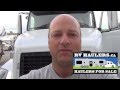 RV Haulers 2012 Volvo 780 Maiden Voyage as Singled