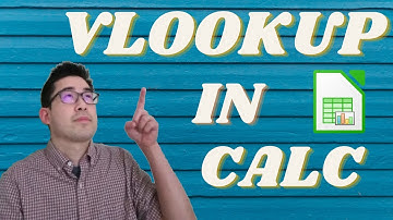 How to use VLOOKUP in LibreOffice Calc