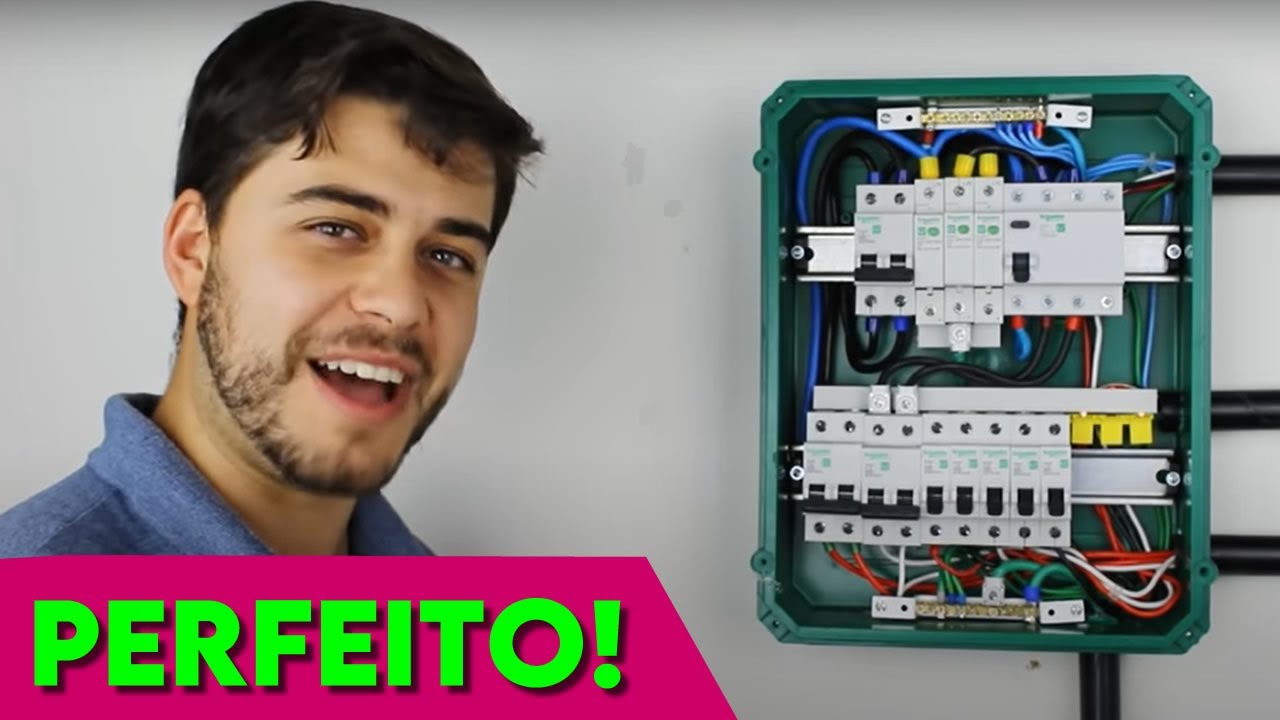 Como MONTAR QUADRO DISTRIBUIÇÃO 220V BIFÁSICO (PROFISSIONAL)