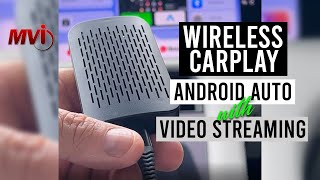 Wireless Carplay | Wireless Android Auto with Video Streaming