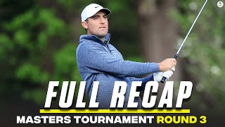 2022 Masters: Scottie Scheffler Holds 3-Shot Lead Heading Into Sunday [FULL RECAP] | CBS Sports HQ