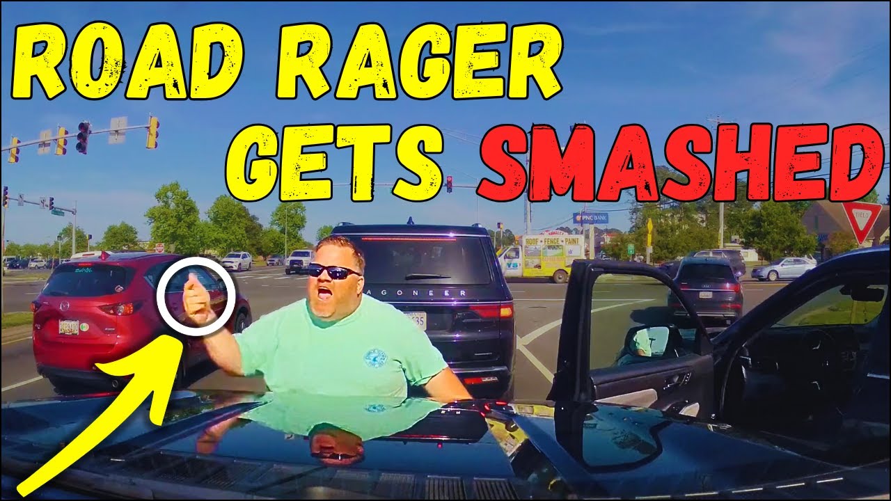 A Day in The Life of an American Truck Driver - Road Rage, Brake Check, Car Crash, Instant Karma USA