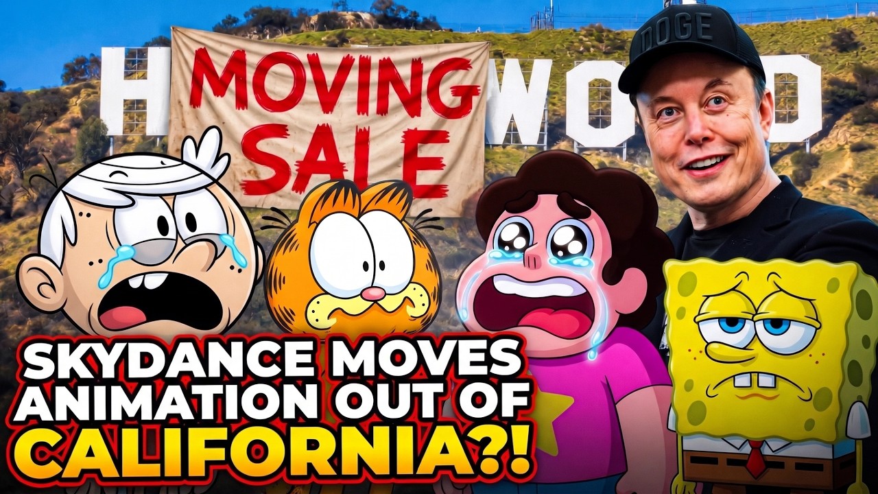 The Animation Industry is LEAVING California?! Skydance is OUTSOURCING It All! The Animation Industry is LEAVING California?! Skydance is OUTSOURCING It All!