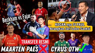 Kocak PT.LIB, Acungkan Jari Lolos Sanksi? 😱Paes Batal, Cyrus OTW🔥Transfer Resmi 