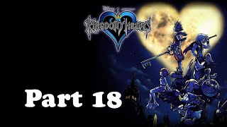 Kingdom Hearts [PS2] playthrough on Expert Part 18 Lost in the library!