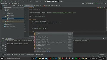 Python / OpenCV Kamera açma / kamera üzerinden yüz tanıma.