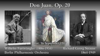 R. Strauss: Don Juan, Furtwängler & BPO (1947) R. シュトラウス「ドン・ファン」フルトヴェングラー