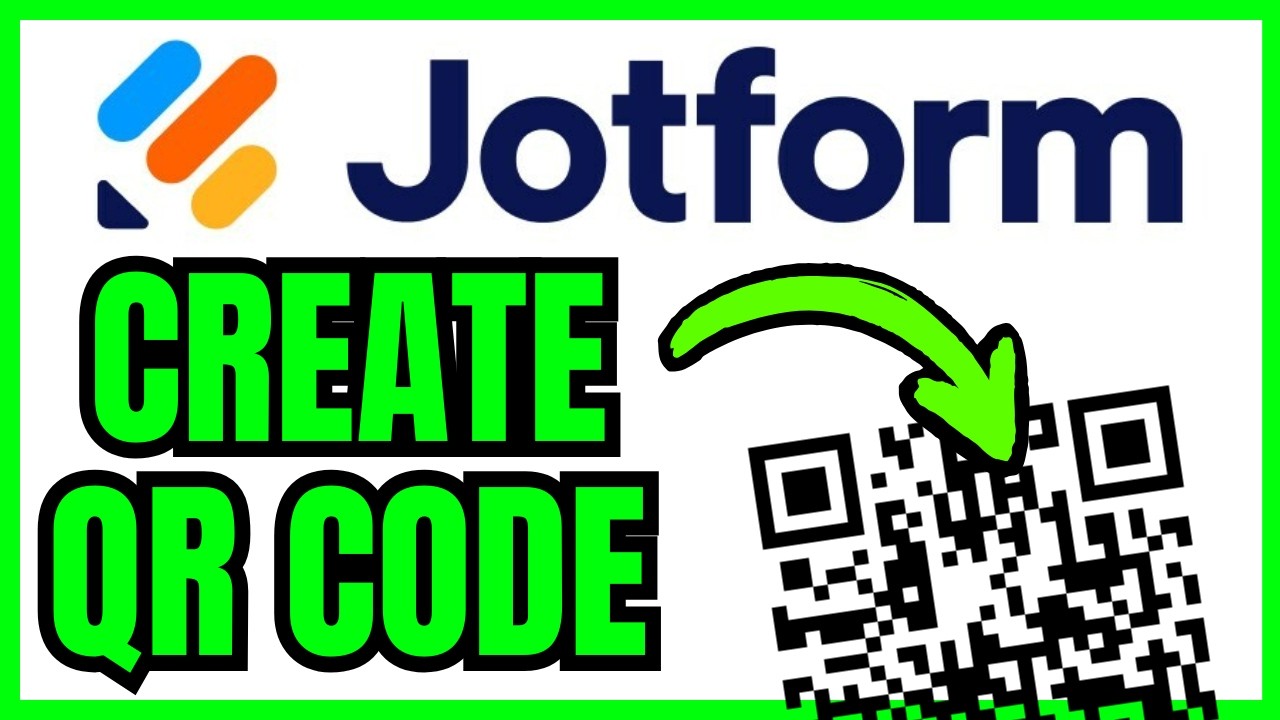 How To GET QR CODE For Jotform (QUICK & EASY) 2026 - YouTube