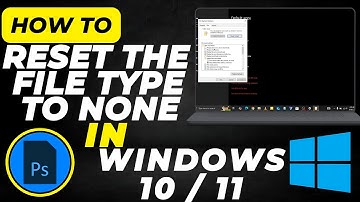 How To Remove File Type Associations in Windows 11 | Reset to Default (No Program Assigned)