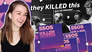 the 5SOS - KILLER QUEEN cover is better than i could have ever imagined