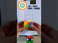 how to make indian flag with 3 by 3 rubik