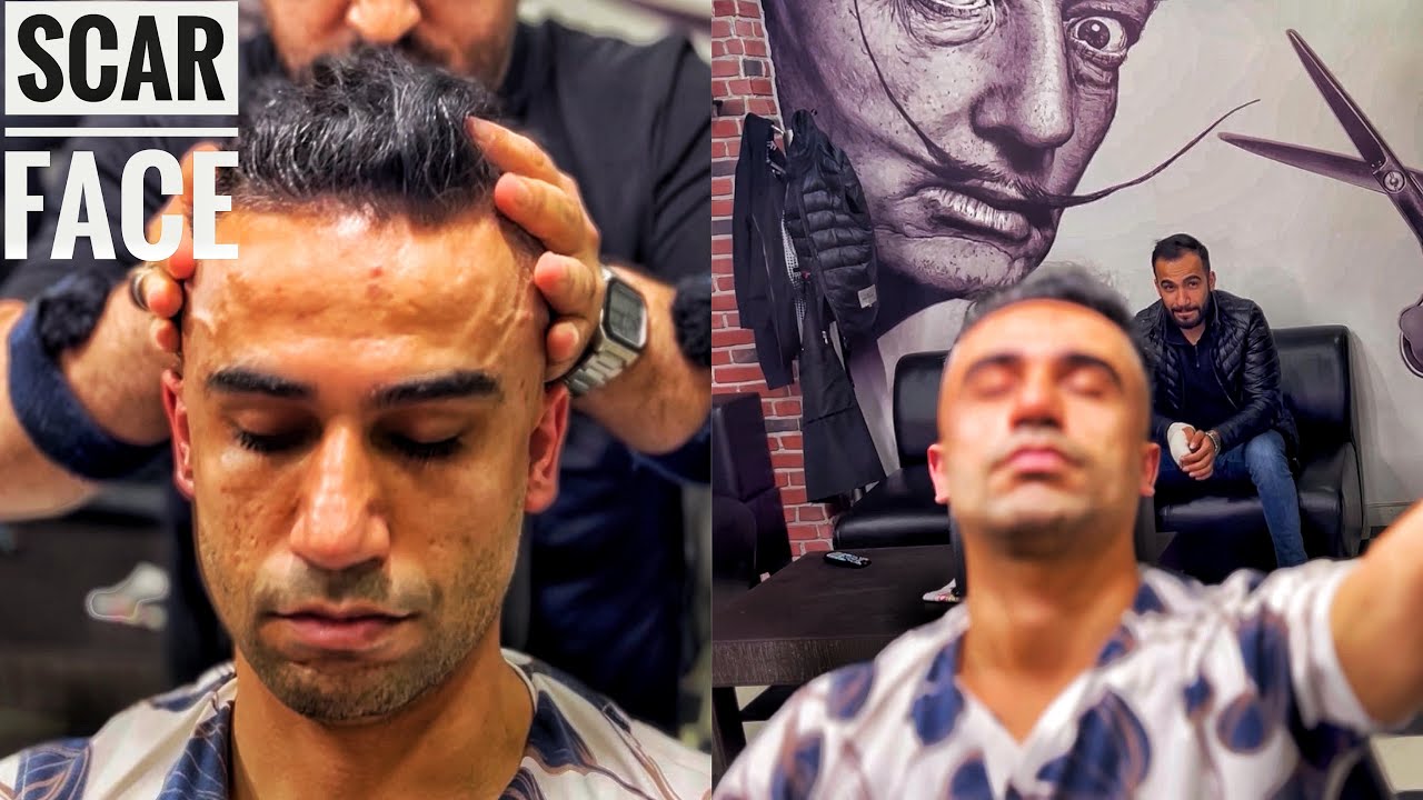 ASMR SLEEP MASSAGE • Please wake up ASMR therapy • SCARFACE MAN