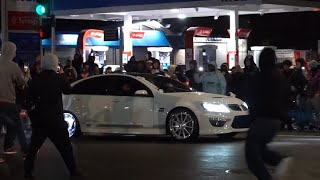 RARE MANUAL GXP W/ HOLDEN FRONT END GOING CRAZY AT OAKLAND SIDESHOW!!! *MUST WATCH*