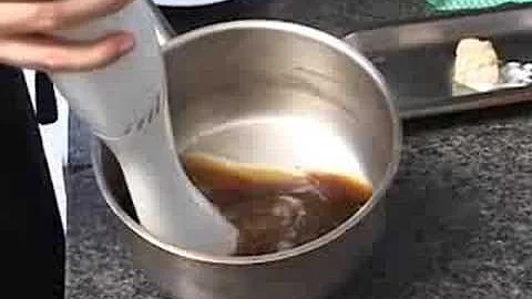 Como fazer uma espuma culinária?