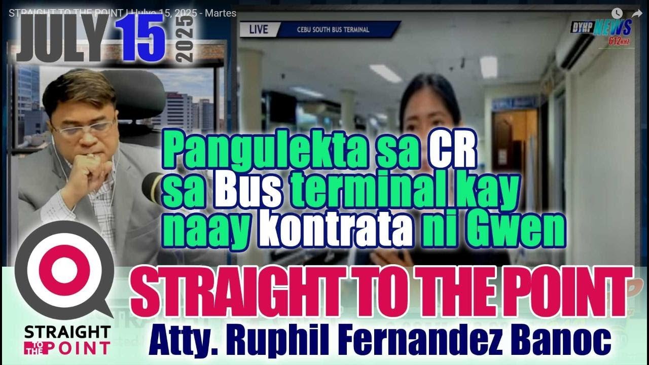 Padayon ang pangulekta sa  public CR sa South Bus  terminal kay naay kontrata ni formerGov Gwen