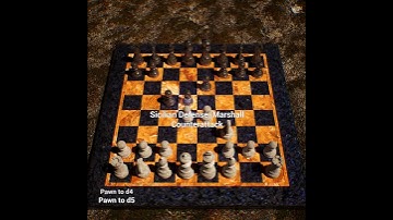 Sicilian Defense: Marshall Counterattack #Shorts