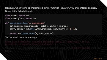 How to Use the conv2d Function in MXNet Like in PyTorch