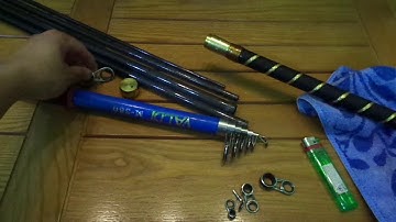 HƯỚNG DẪN THÁO KHOEN CẦN CÂU CÁ