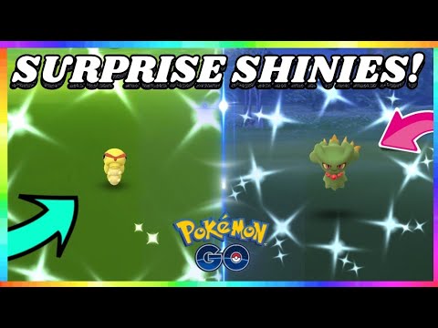 shiny reactions pokemon go SHINY CATERPIE CAUGHT + SHINY MISDREAVUS in Pokemon Go! ( SURPRISED SHINY REACTIONS )