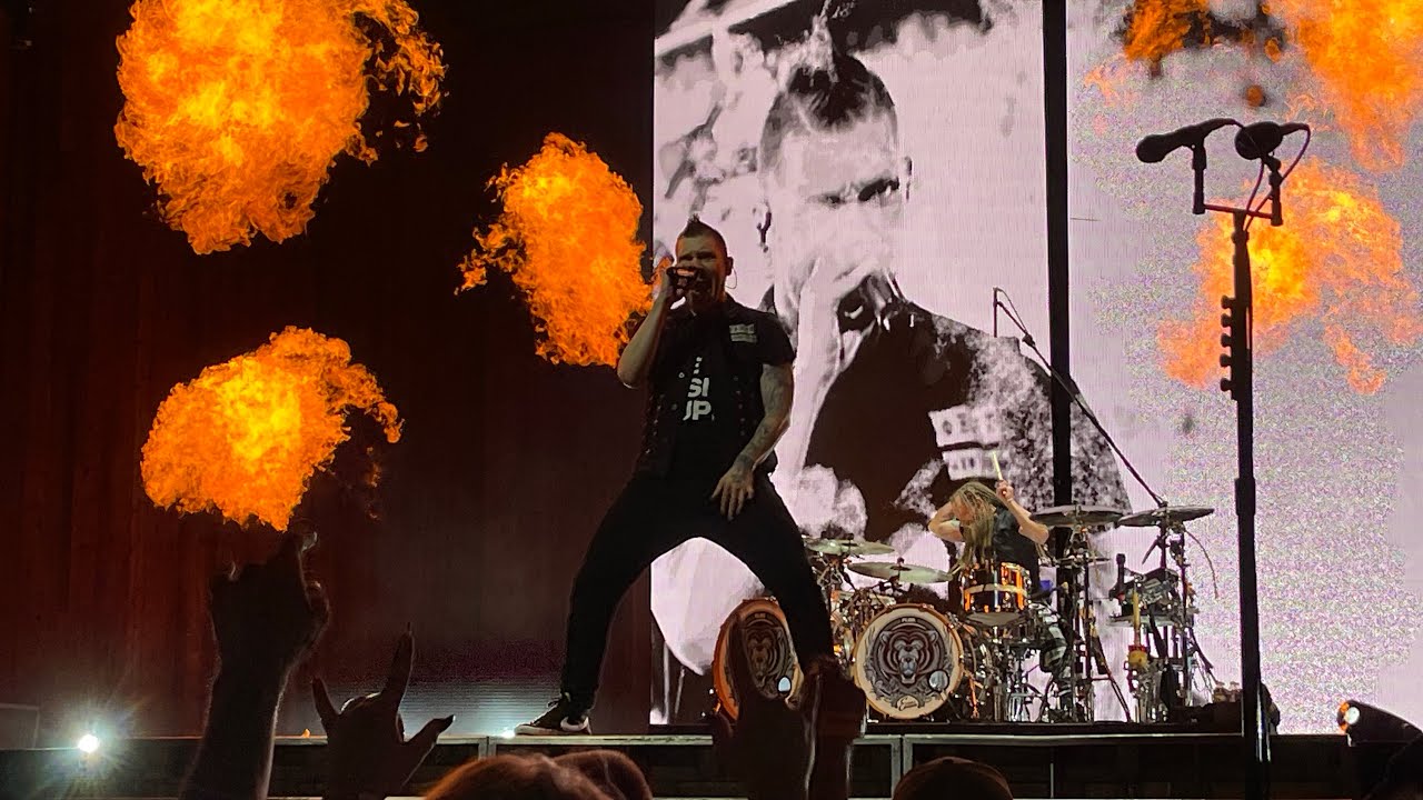 Shinedown Live 2023 4K HDR Blossom Music Center Cuyahoga Falls Ohio 9/6