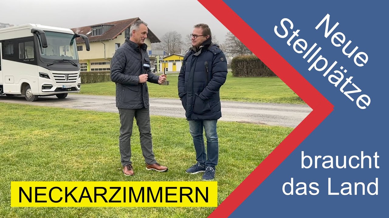 Neckarzimmern / Wohnmobilstellplatz – Campingplatz CIMBRIA. Neue Stellplätze braucht das Land