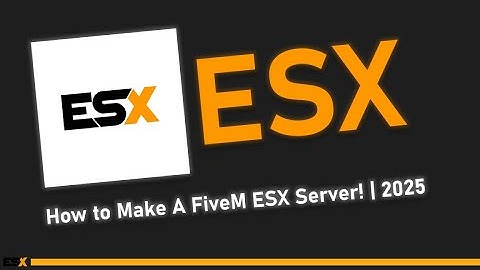 How to Make A FiveM ESX Server! | 2025