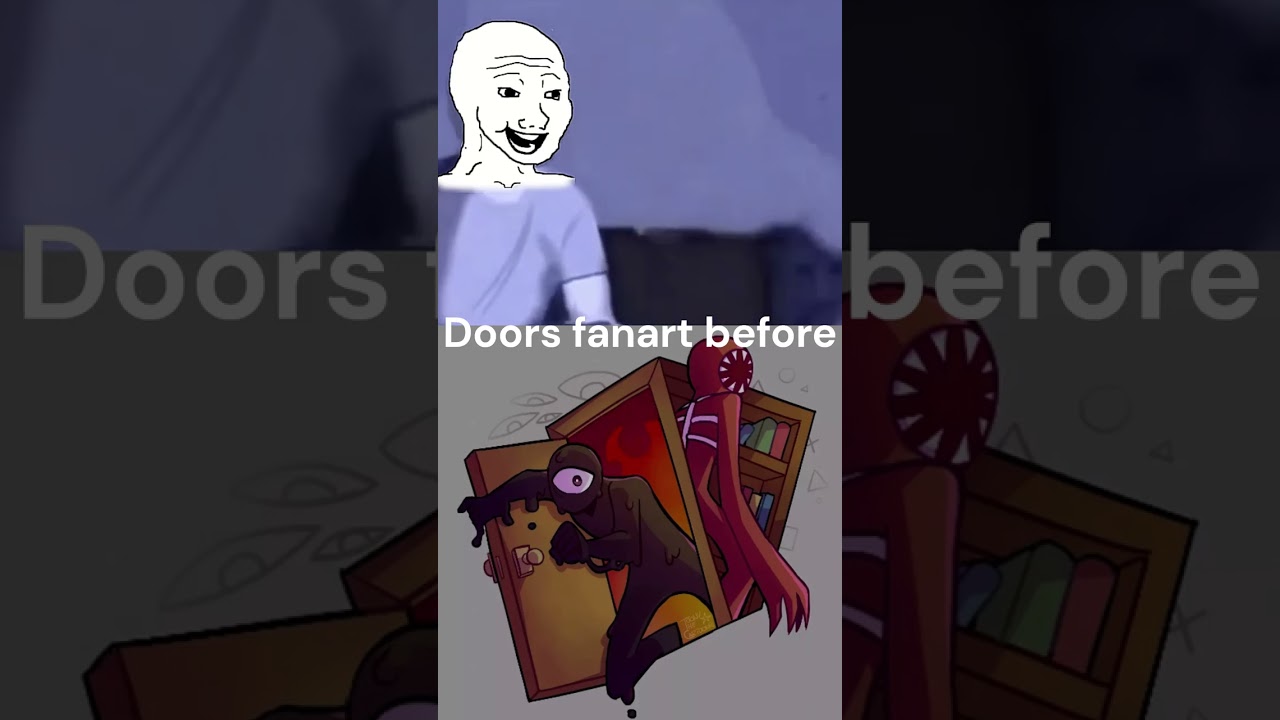 Numberless on X: some doors fanart I made a while back (1/2) #robloxdoors # ROBLOX  / X