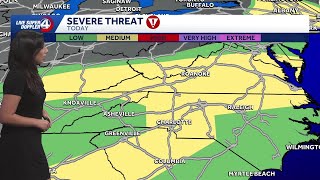 Severe threat upgraded