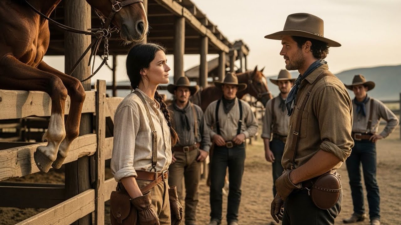 She Could Break Horses Gentler Than Anyone, The Cowboy Said "Teach Me Your Way, I'll Pay You Well"