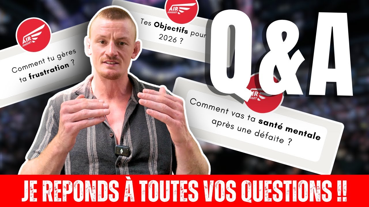 Prochain combat? Objectifs 2026? Je réponds à toute vos questions!!