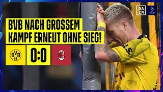 BVB vergibt eine Chance nach der anderen: Dortmund - AC Mailand | UEFA Champions League | DAZN