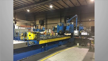 Waldrich Coburg 35WH 3209 Planer Mill: NUM Flexium 6 CNC Retrofit