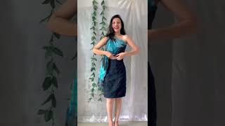 Diy One Shoulder Top  shorts