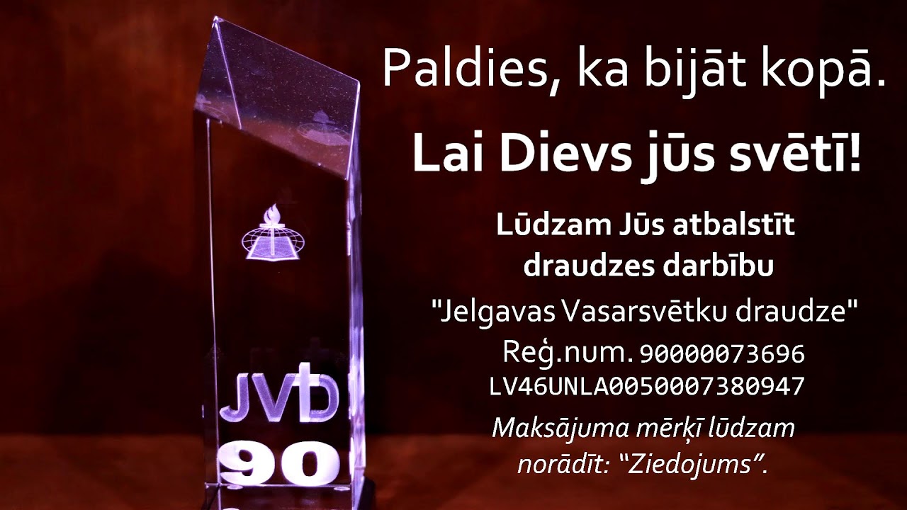 Trešdienas dievkalpojums 01.12.2021 plkst. 19:00