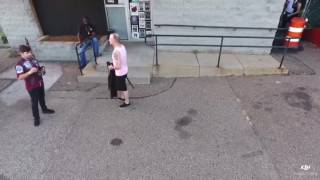 Drone video  of Akron Ohio