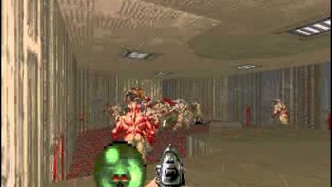 Doom II Hell on Earth: Map08- tricks and Traps (NM-SPEED 0:54 + No Damage)