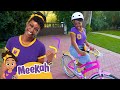 Meekah Rides Her Bike! | Blippi Vehicles | Learning Videos for Kids