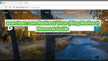 searchscr.com Redirect Virus - How to Remove searchscr.com virus and solve Bing Redirect ?