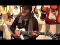 Matthias Jabs Playing In A Guitar Shop